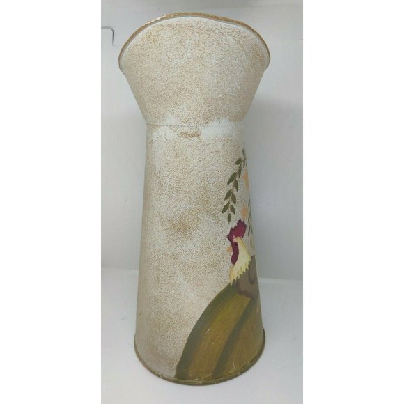 Rustic Primitive Large Tin Coffee Pot Country Home - Picture 5 of 9